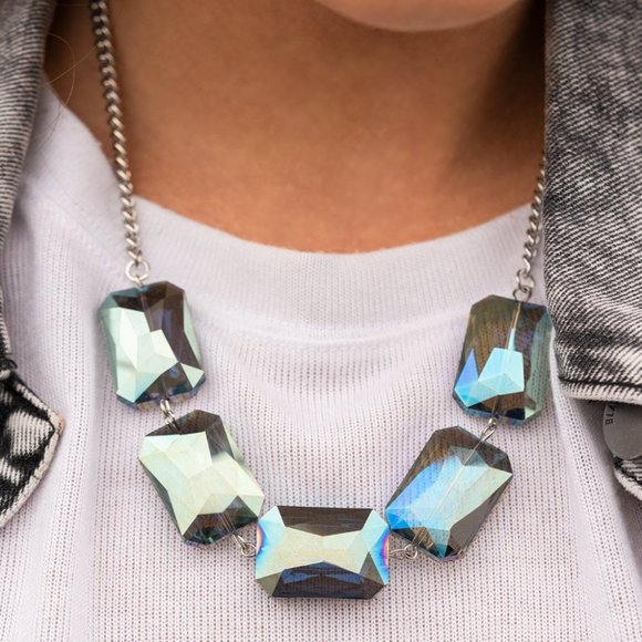 Passion of Essence Jewelry - Heard It On The HEIR-Waves - Blue Necklace